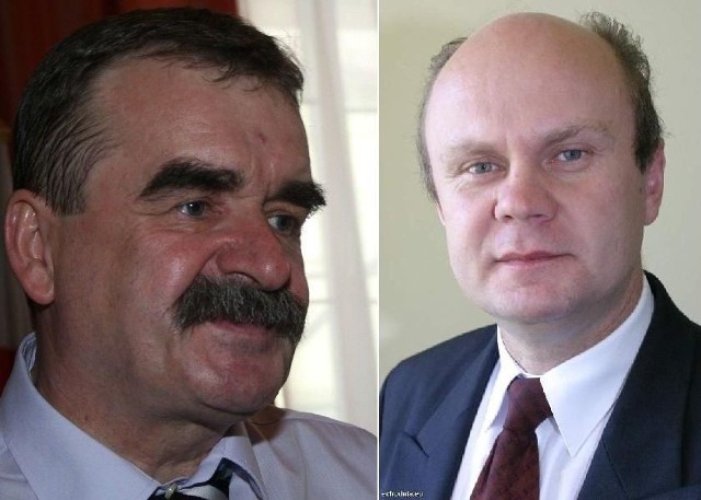 Krzysztof Solecki (z prawej) po rozmowie z prezydentem Kielc Wojciechem Lubawskim zrezygnował ze stanowiska prezesa Przedsiębiorstwa Usług Komunalnych w Kielcach.