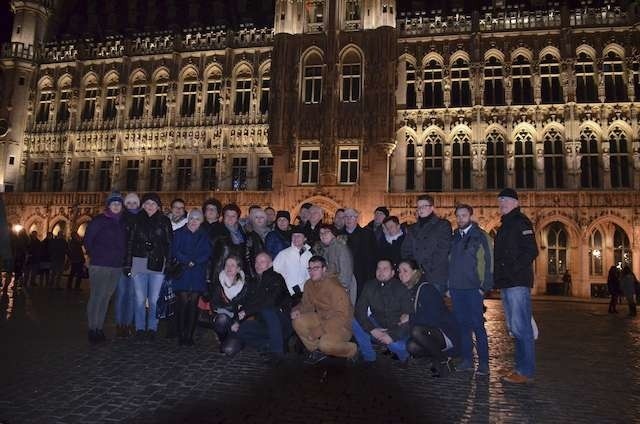 Grand Place w Brukseli wyjazd z europosłem Januszem Zemke