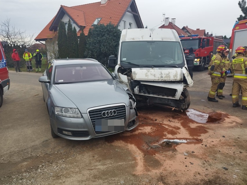 Do wypadku doszło we wsi Żerniki Małe (gm. Kobierzyce) na...