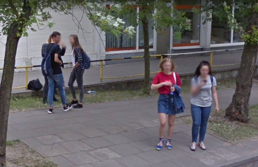 Tomaszów i tomaszowianie na mapach Google Street View....