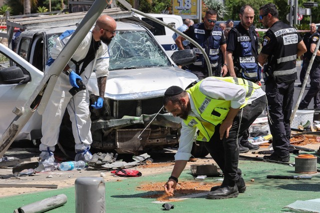 Siedem osób zostało rannych podczas zamachu w Tel Awiwie