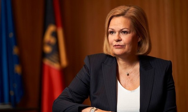 Minister spraw wewnętrznych Niemiec, Nancy Faeser