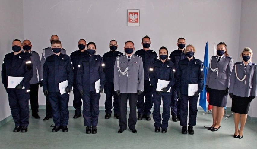 Ślubowanie opolskich policjantów.