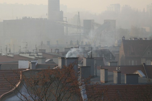 Smog w Rybniku co roku jest poważnym problemem.