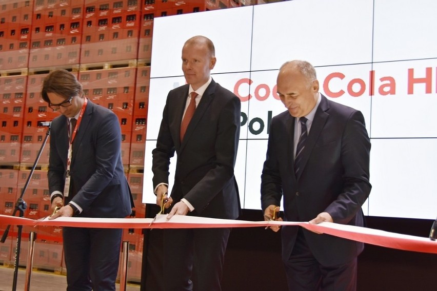 Niepołomice. Fabryka Coca-Coli ma nowe centrum logistyczne za 12 mln zł