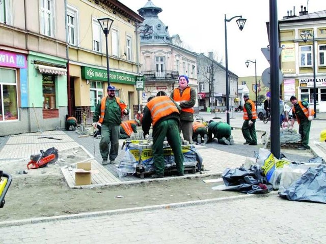 Rozpoczął się remont Starówki w Mielcu.