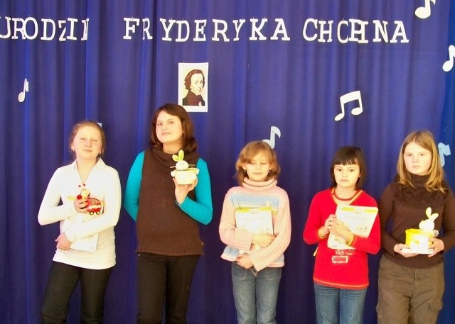 Uczestnicy konkursu musieli się wykazać znajomością życia i twórczości Fryderyka Chopina.
