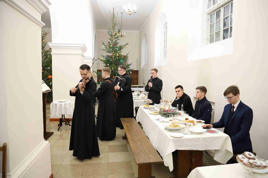 Spotkanie opłatkowe w Seminarium Duchownego w Sandomierzu