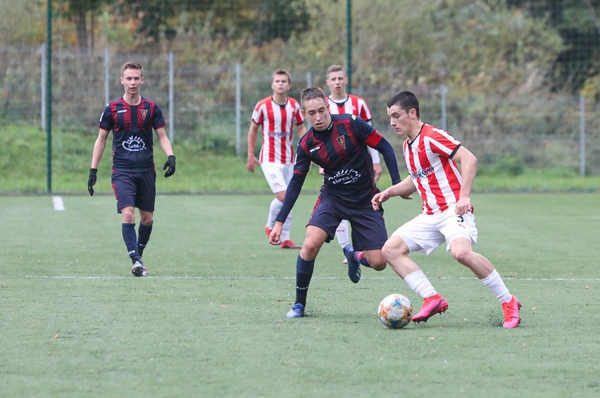 Centralna Liga Juniorów. Pogoń Szczecin - Cracovia Kraków 2:0. Filmowe bramki Mateusza Łęgowskiego [WIDEO, ZDJĘCIA]