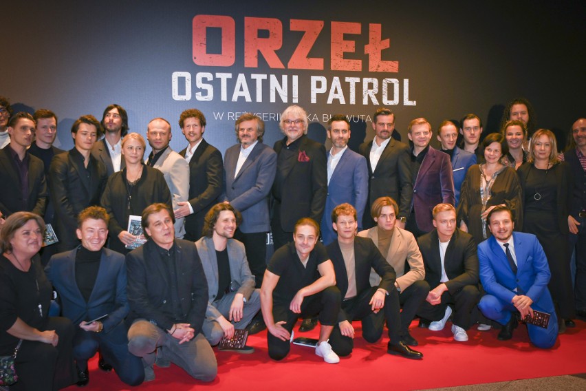 "Orzeł. Ostatni patrol". Bohaterzy filmu podczas premiery