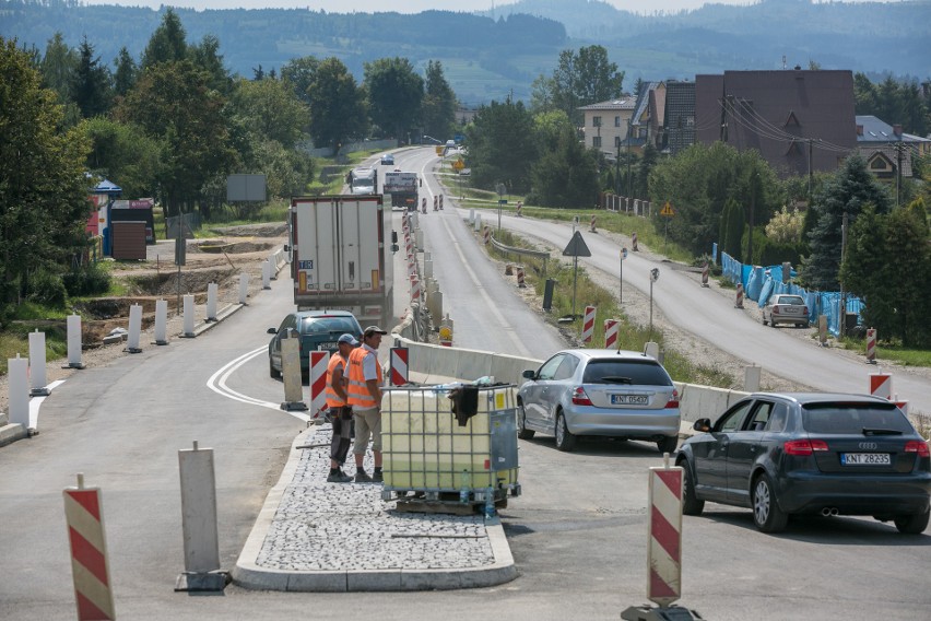 Droga ekspresowa S7 Lubień - Rabka. Pierwszy wiadukt już gotowy