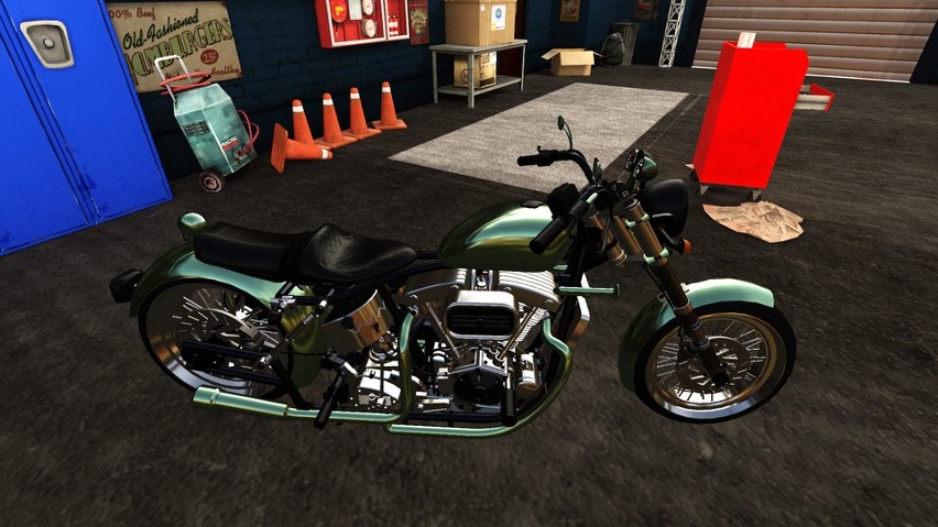 Motorbike Garage Mechanic Simulator...