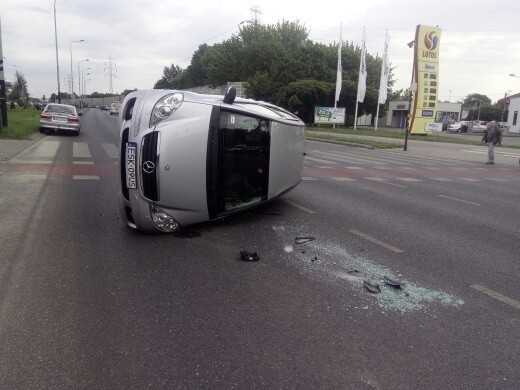 Uwaga, sporo wypadków w dziś w Łodzi!