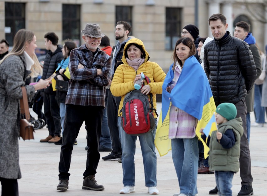 Obchody rocznicy agresji rosyjskiej na Ukrainę: „Solidarni...