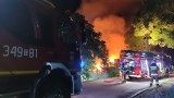 Wielki pożar słomy w Cichoradzu. 41 strażaków w akcji, ciągle dogaszają pogorzelisko