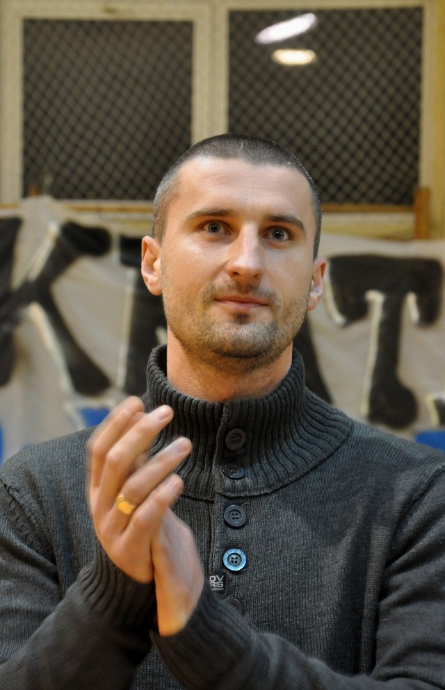 Trener Andrzej Paszkiewicz