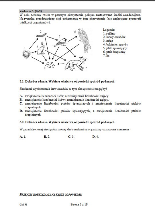 Matematyka Egzamin Gimnazjalny 2017 Odpowiedzi, Arkusz....