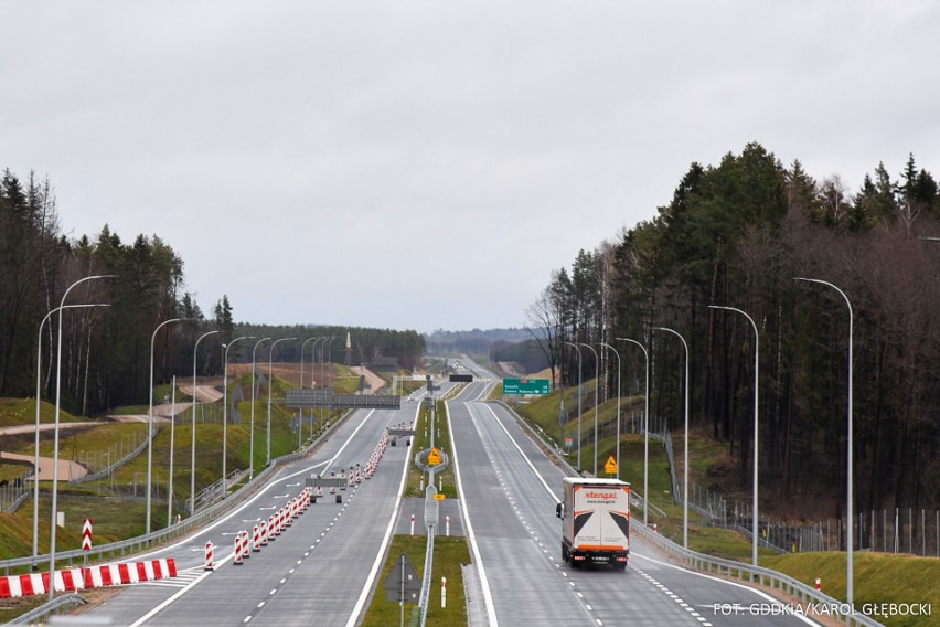 Via Baltica. Odcinek S61 Wysokie - Raczki otwarty [zdjęcia]