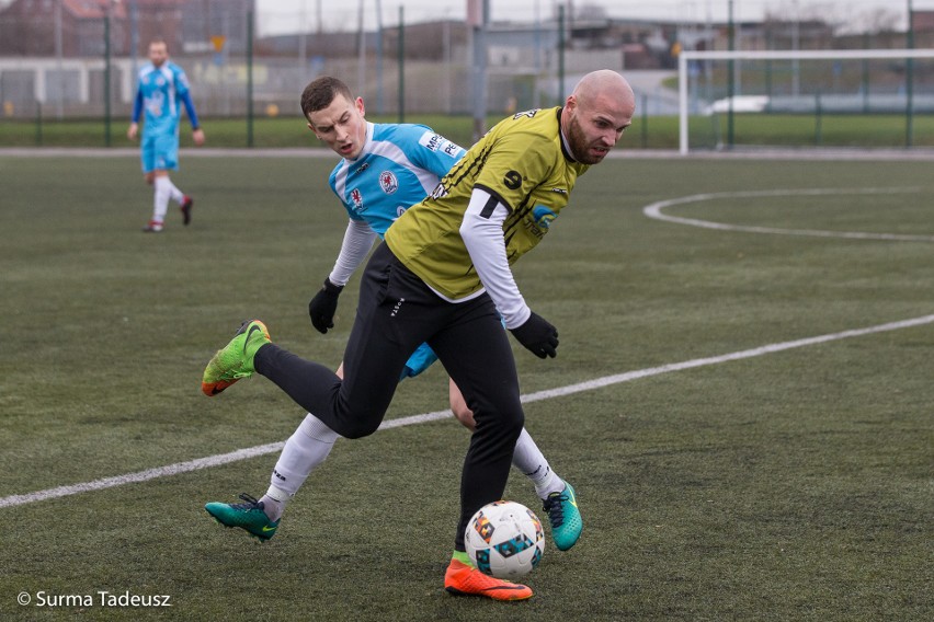 Sparing Błękitnych Stargard z Bałtykiem Koszalin [ZDJĘCIA]