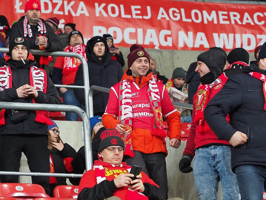 Kibice Widzewa dopingowali doskonale. Piłkarze czuli to wsparcie