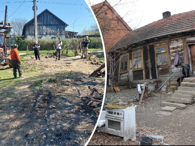 Rodzina ze Zbeltowic już wkrótce zamieszka w nowym domu. W ostatnim czasie, teren pod nowy dom został uprzątnięty.