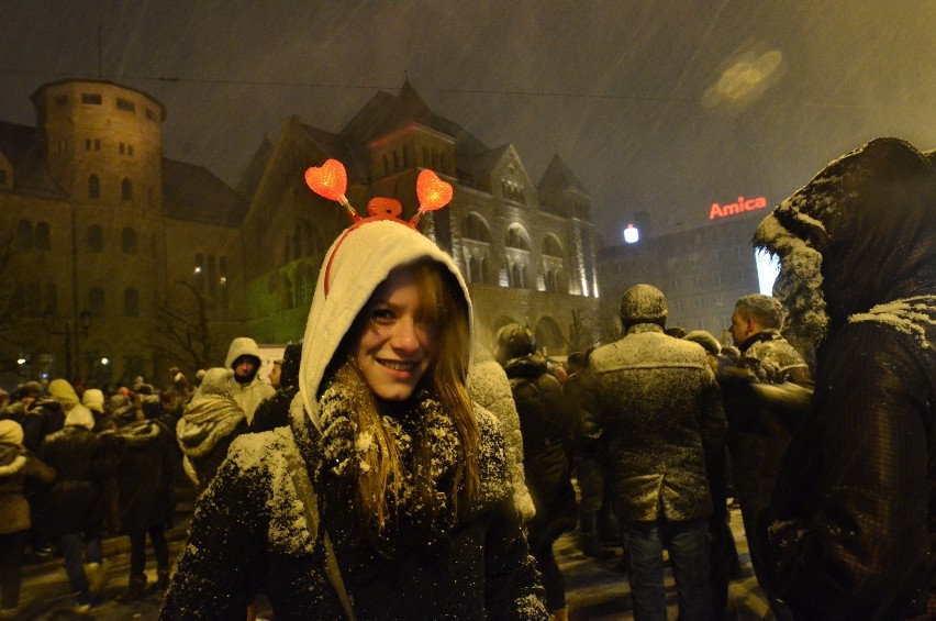 Zima w Poznaniu: Wieczorem zaczął padać śnieg
