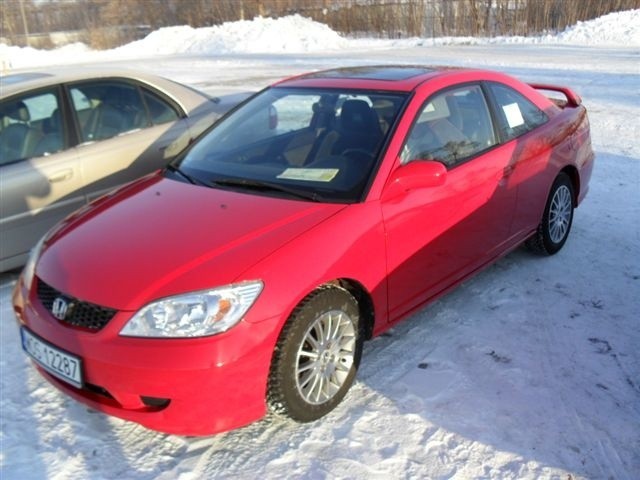 Honda Civic, 2005 r., 1,7, elektryczne szyby i lusterka,...