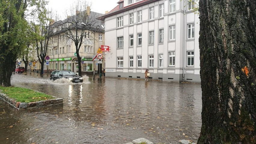 We wtorek w Koszalinie od kilku godzin z małymi przerwami...