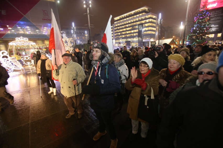Protest studentów w Katowicach protestowali przeciwko...