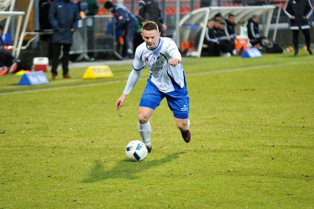 Sebastian Deja był jednym z wyróżniających się piłkarzy MKS-u w rundzie jesiennej.