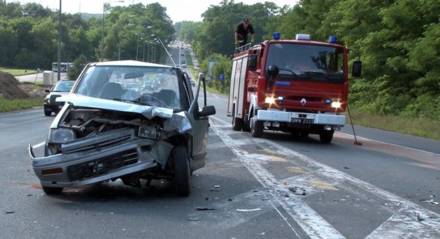 Na ulicy Wrocławskiej zderzyły się dwa samochody