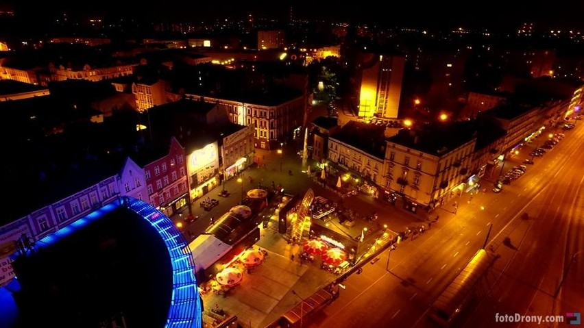 Sosnowiec z lotu taka sfotografowany przez fotoDrony.pl