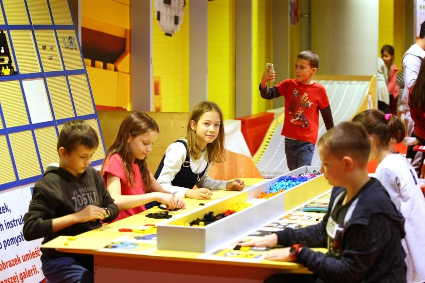 Wystawa klocków Lego na Stadionie Wrocław. Celeban na otwarciu [ZDJĘCIA]