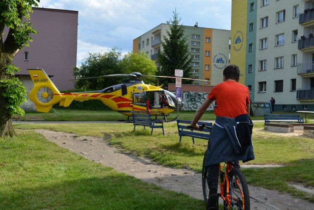 Ruda Śląska: potrącenie pieszego. Lądował śmigłowiec LPRZobacz kolejne zdjęcia. Przesuwaj zdjęcia w prawo - naciśnij strzałkę lub przycisk NASTĘPNE