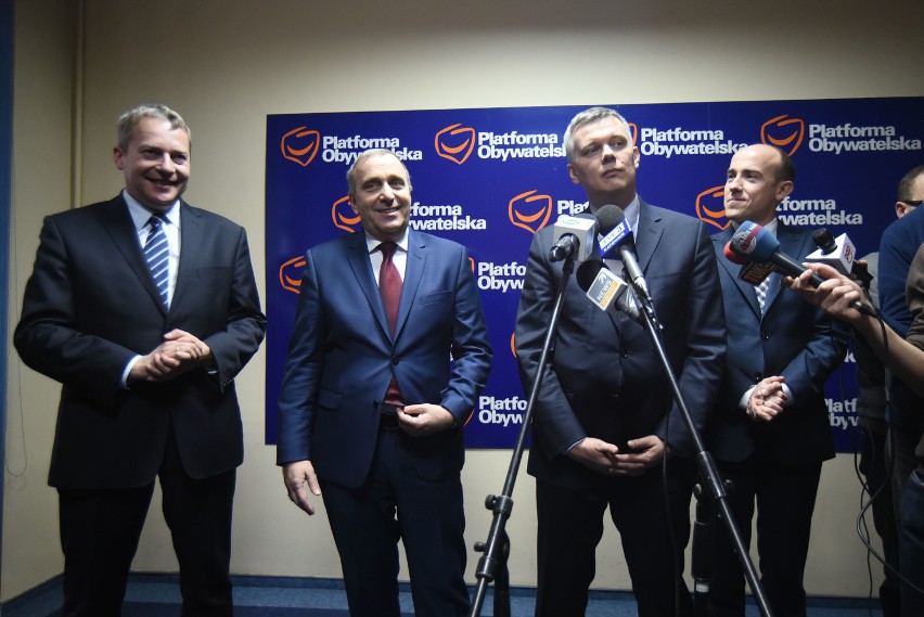 Grzegorz Schetyna, Tomasz Siemoniak, Borys Budka w...