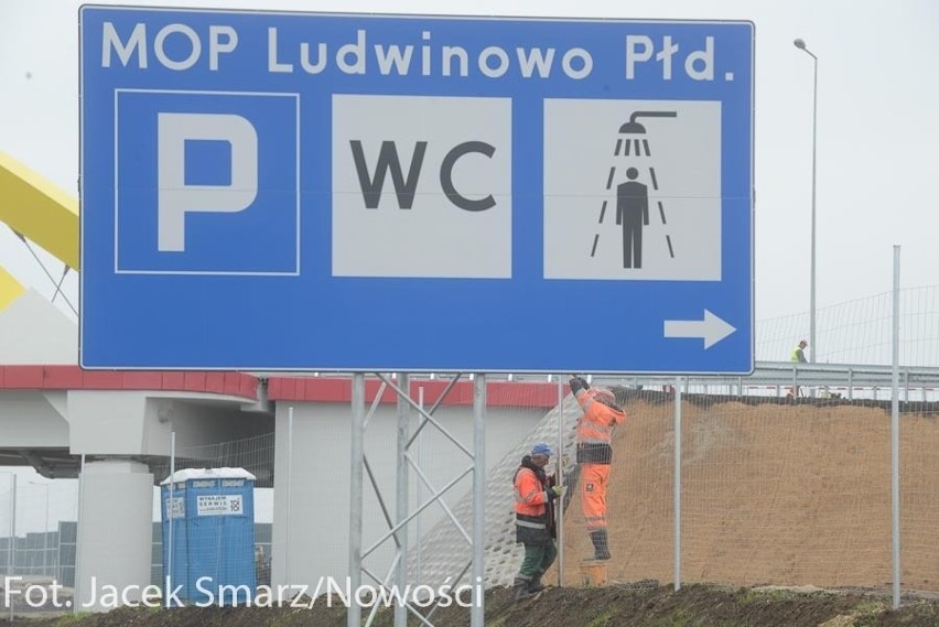 Autostrada A1 do Łodzi przed otwarciem