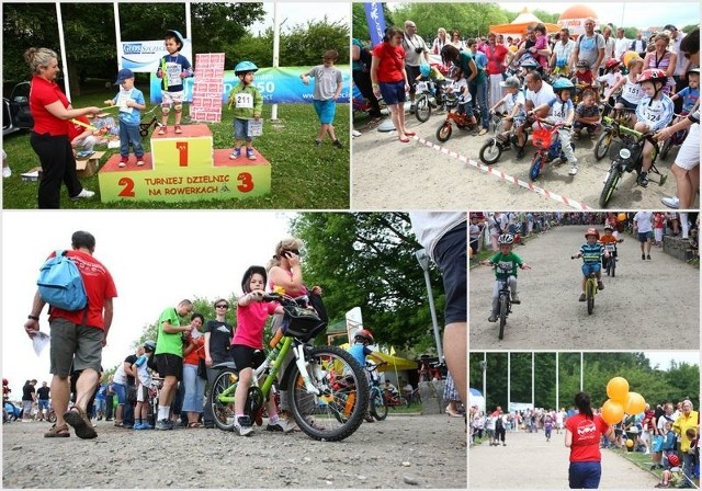 IV Dziecięcy Turniej na Rowerkach na Jasnych Błoniach w Szczecinie.