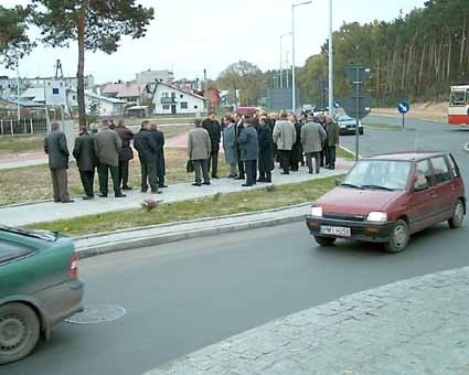 Odbiór nowego ronda na skrzyżowaniu ul. Partyzantów i Wolności