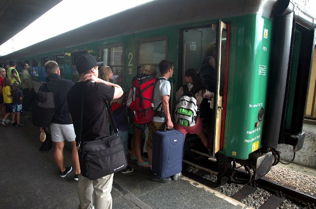 Pociągi do Rzeszowa i Tarnowa niemal zawsze są pełne