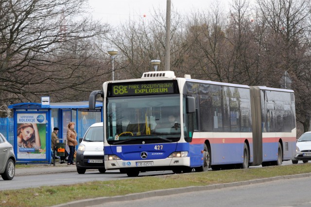 Bydgoszcz. Linia autobusowa nr 68