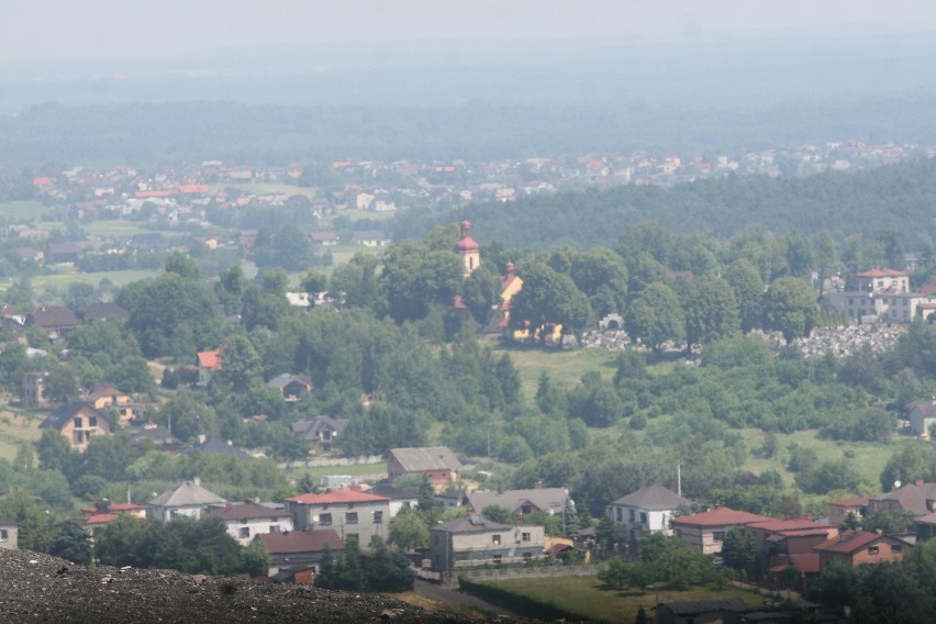 Plener na hołdzie Szarlota w Rydułtowach najwyższej w Europie [ZDJĘCIA]