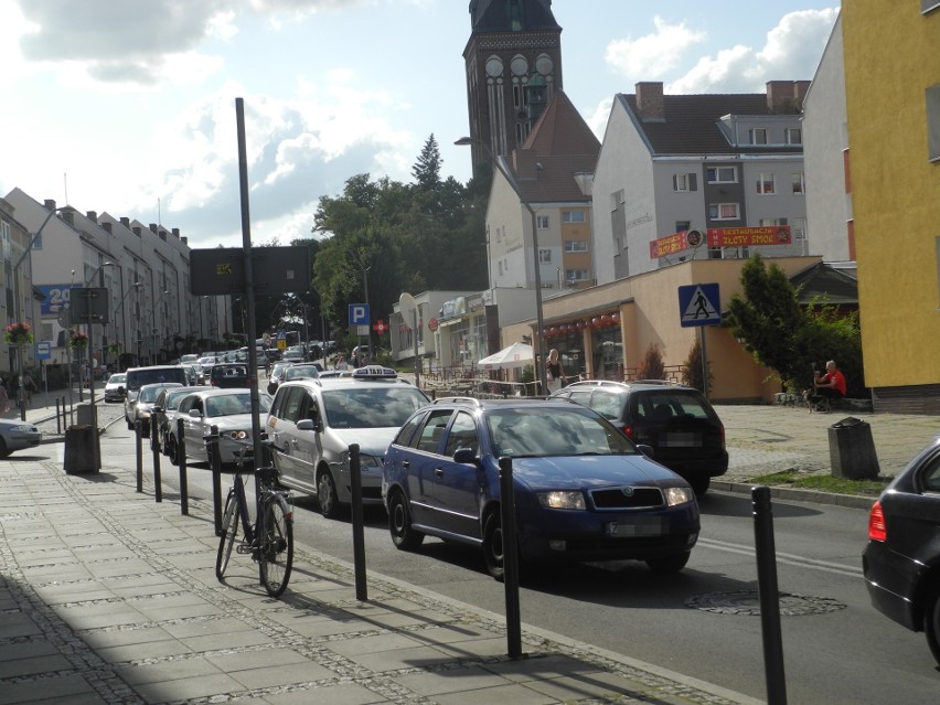 Tak wygląda Stare Miasto ok. godz. 16, gdy stargardzianie...