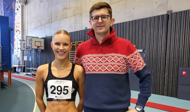 Sukces Mariusza Woźniaka. Jego zawodniczka zdobyła złoty medal Mistrzostw Norwegii w biegu na 800 metrów.