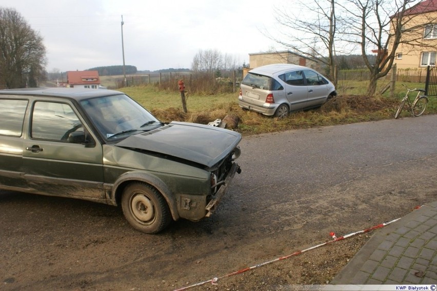 Wypadek dwóch samochodów. Nie ustąpił pierwszeństwa [FOTO]