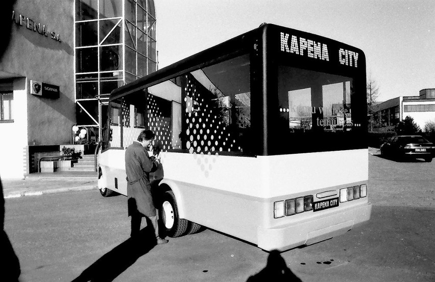 Mały autobus Kapena City przed jazdami próbnymi