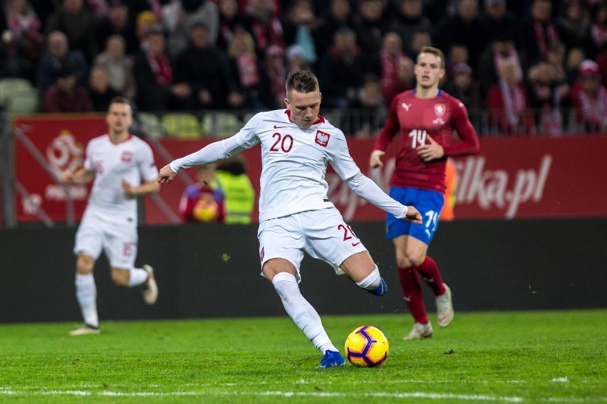 15.11.2018  gdansk. towarzyski mecz polska - czechy nz piotr...