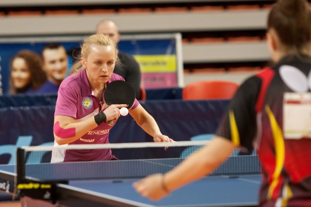 08.03.2015 walbrzych83 indywidualne mistrzostwa polski seniorow i seniorow w tenisie stolowym nz antonina szymanska v-ce mistrzyni polskitenis stolowy tenista stolowy rakietka ping pongdariusz gdesz / polska press  gazeta wroclawska