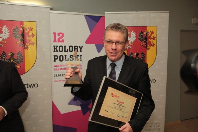 Tomasz Bęben był dyrektorem nagrodzonego ostatnio Wędrownego Festiwalu Filharmonii Łódzkiej "Kolory Polski"