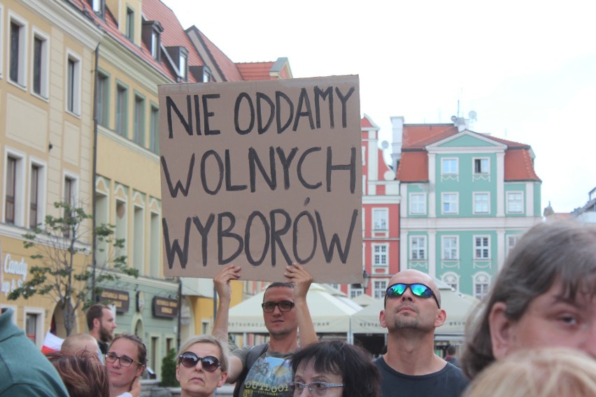 Protest "Nie damy zawłaszczyć Polski"