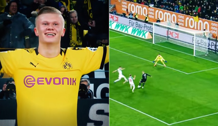 Erling Braut Haaland: 2 mecze z ławki, 5 bramek dla Borussii Dortmund [WIDEO]